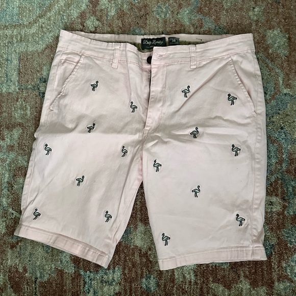 Dirty Laundry | Shorts | Mens Pink Flamingo Shorts | Poshmark